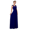 Beauty Emily Burgundy Chiffon Bridesmaid Dresses 2019 Long for Women Plus Size A-Line Sleeveless Wedding Party Prom Dresses